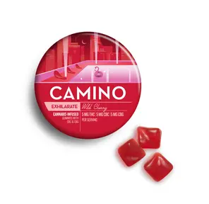 Camino | Gummies | 20pc | CBC/CBG/THC | Exhilarate | Wild Cherry
