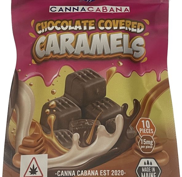 CC Chocolate Covered Caramels - 150mg