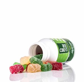 CBD Living Sour Gummies Bottle 300mg