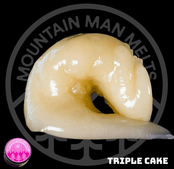 Mountain Man Live Rosin- 1g Triple Cake