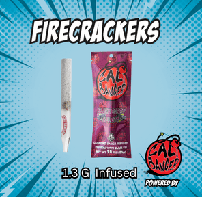 Firecracker Infused Pre Roll BLACKBERRY GELATO - 1.3 GR