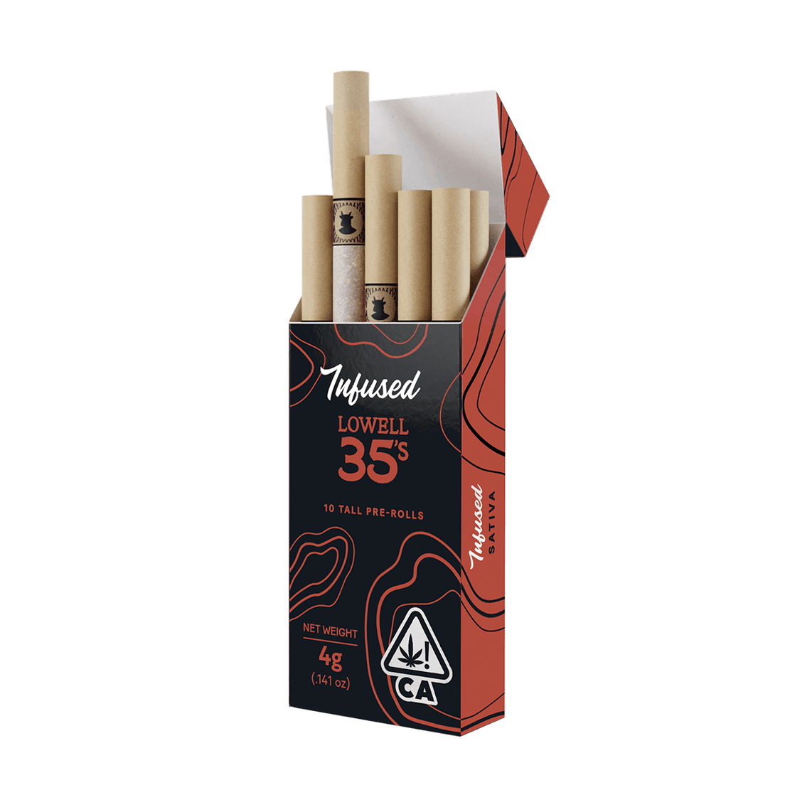 Lowell | Infused Prerolls | 10 x .35g | Trailblazer
