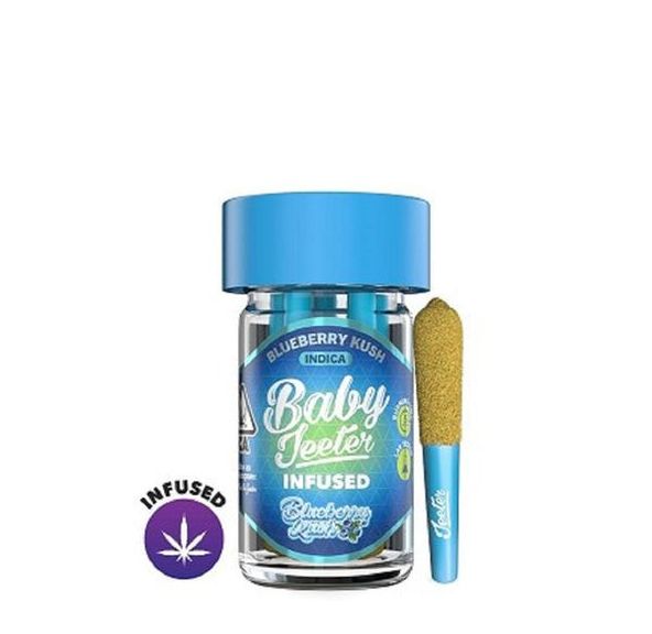 Baby Jeeter Blueberry Kush 5pk Pre-Rolls