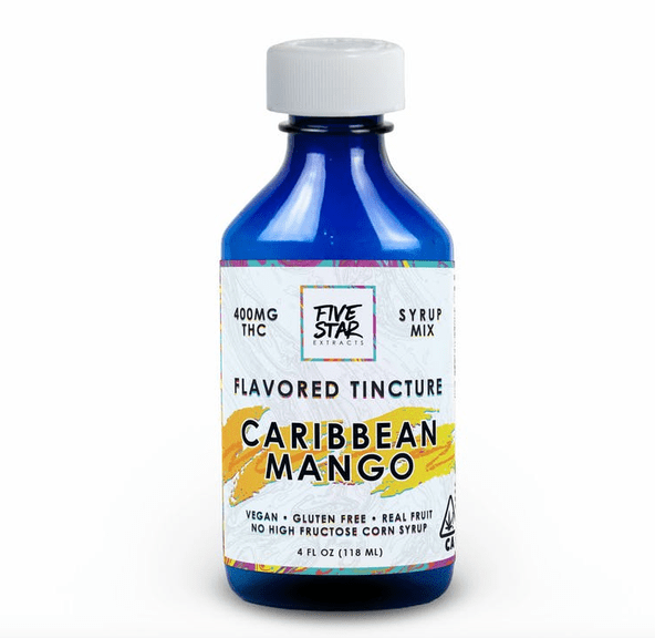 Five Star Extracts - Caribbean Mango Tincture Syrup 400mg
