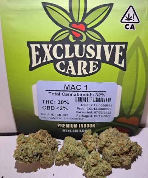 Exclusive Care Mac 1 3.5g 30%