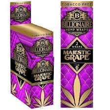 Billionaire Hemp Wraps (Majestic Grape)
