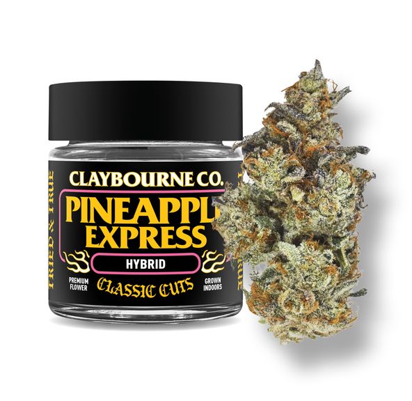 Claybourne | Flower | 3.5g | Classic | Pineapple Express