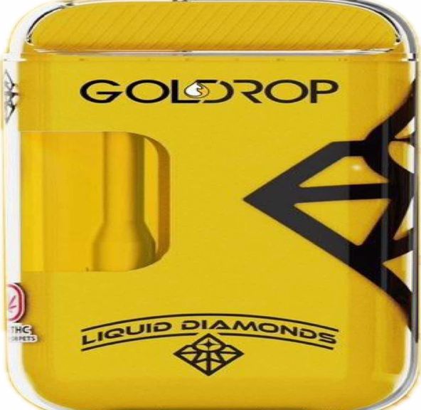 GoldDrop Liquid Diamonds 2-gram Disposable (Blue Cheese)