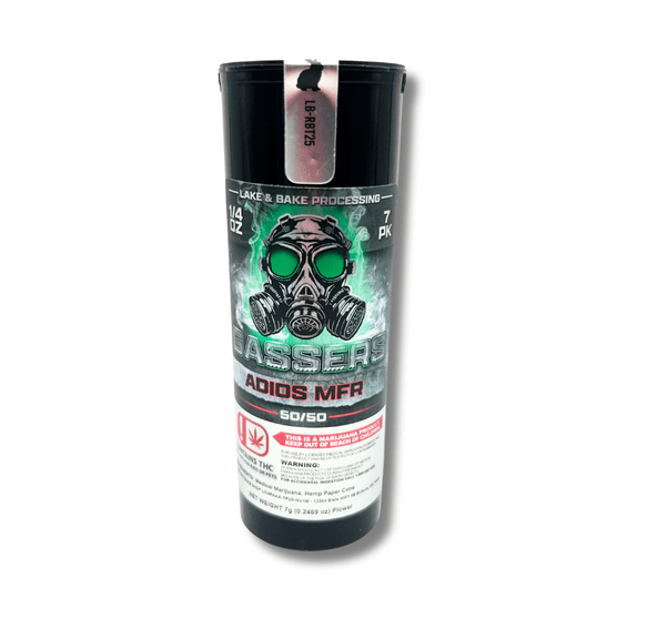 Adios MFR 7 pack prerolls Hybrid - Lake and Bake