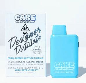 Cake AIO Vape Wild Cherry Zkittlez 1.25g