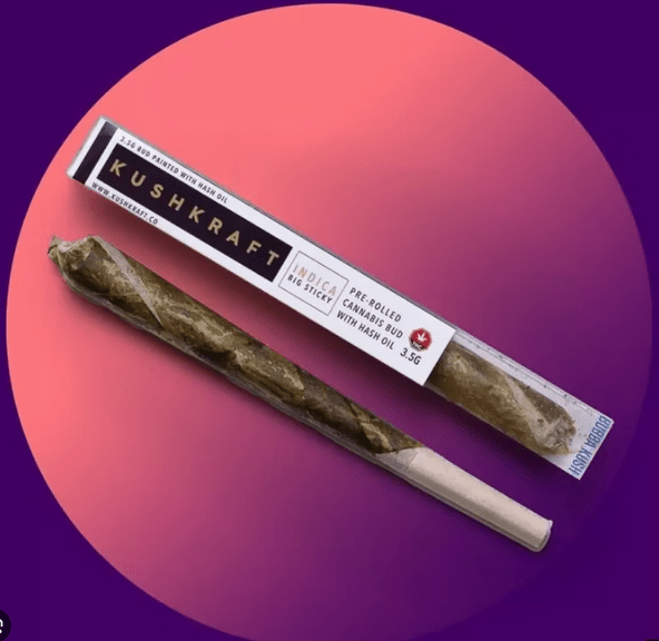KUSH KRAFT - Sour Tangie - Big Sticky (3.5g bud + hash oil)