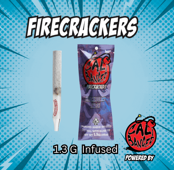 Firecracker Pre Roll Blackberry Kush 1.3 Gr