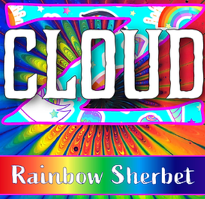 Rainbow Sherbet Cart
