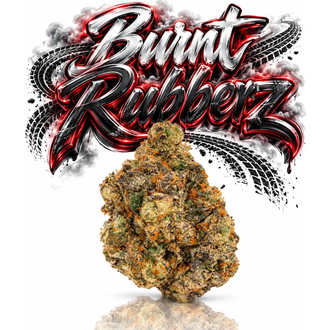BURNT RUBBERZ - 14G | PREMIUM FLOWER | INDICA