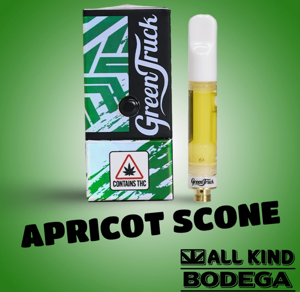 Apricot Scone .5g Live Resin Vape Cart (Greentruck6.0)