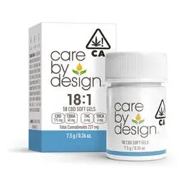 CBD Soft Gels 18:1 CBD/THC-10 Soft Gels