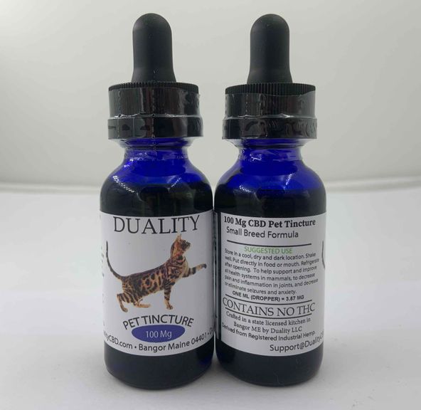 Duality|Pet CBD 100mg|Tincture