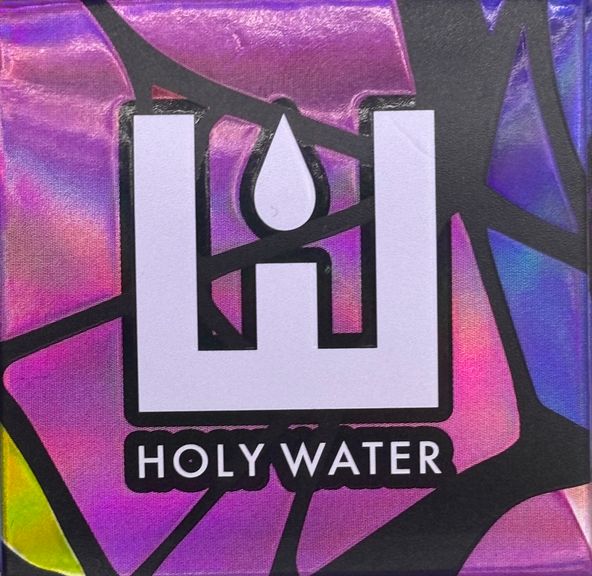 Holy Water Rosin - black panther x guava z - Live Rosin Split Jar