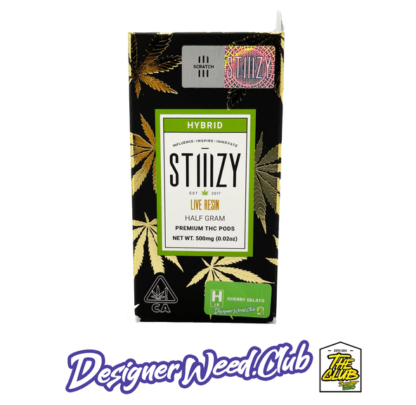 STIIIZY - Cherry Gelato Live Resin Pod - 0.5g