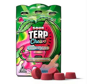 Absolute Xtracts Terp Chews Sour Watermelon 100mg
