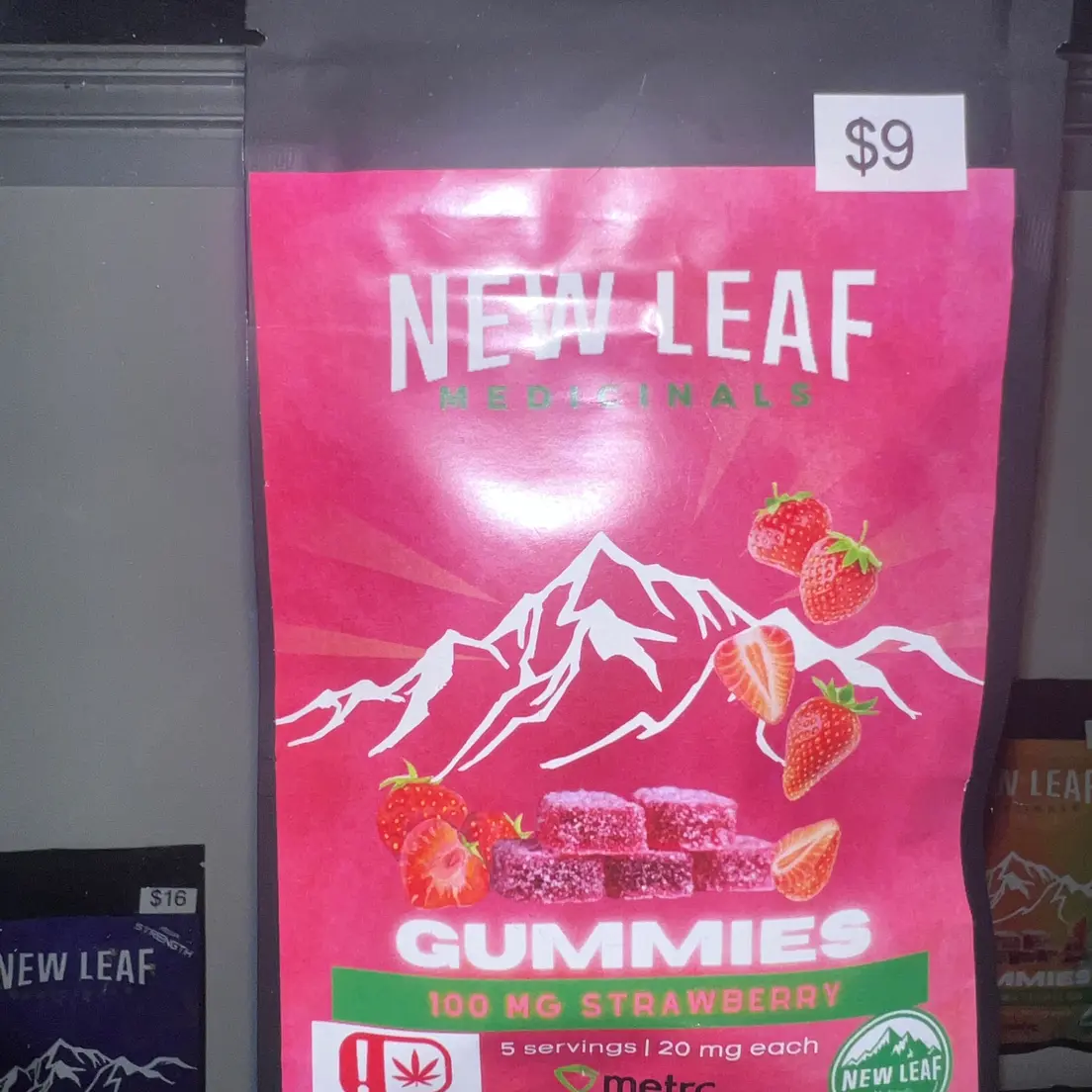 100mg Strawberry Gummies