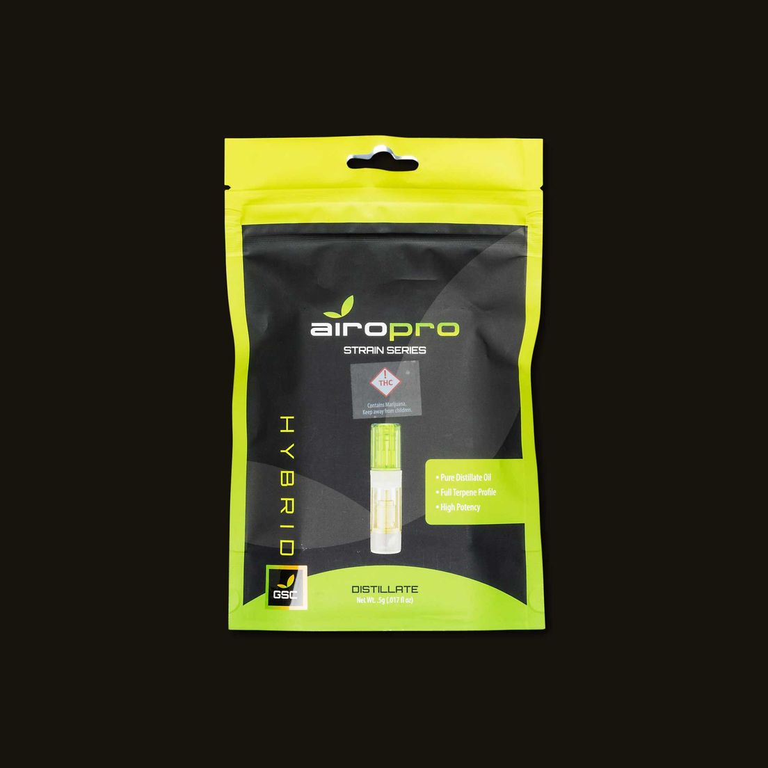 AiroPro - GSC Vape Cartridge 0.5g