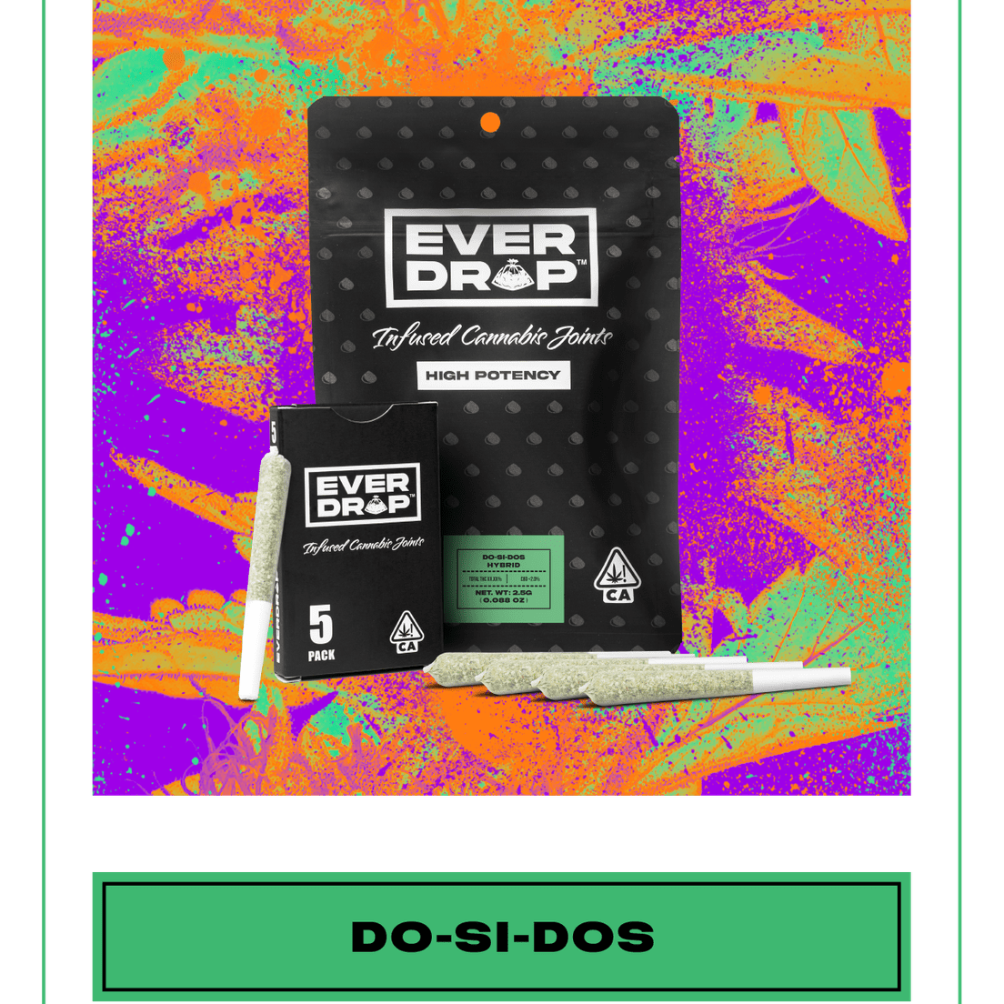 Everdrop Infused Preroll - Dos-Si-Dos Hybrid