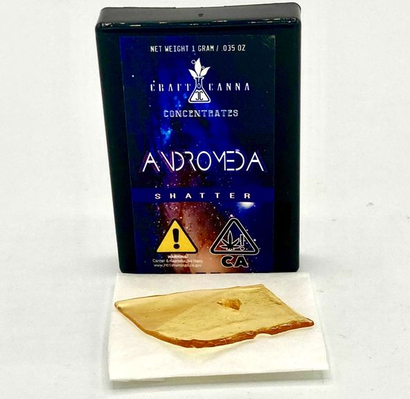 Craft Canna Andromeda 1g Shatter 95.26THC