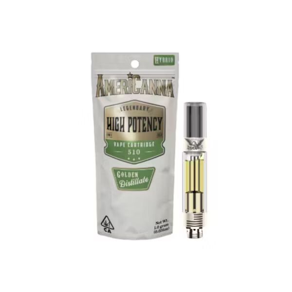 Americanna High Potency Vape Cartridge Raspberry Lemonade - Sativa