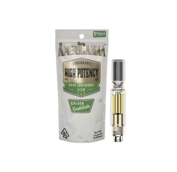 Americanna High Potency Vape Cartridge Raspberry Lemonade - Sativa