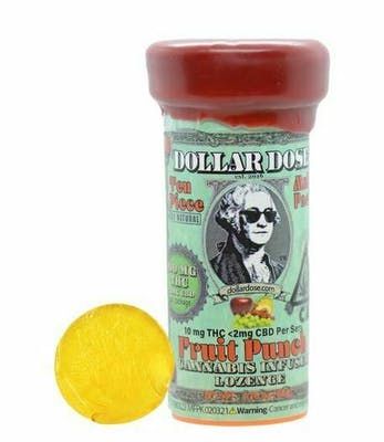 Dollar Dose - Fruit Punch 10-Pack (100mg THC)