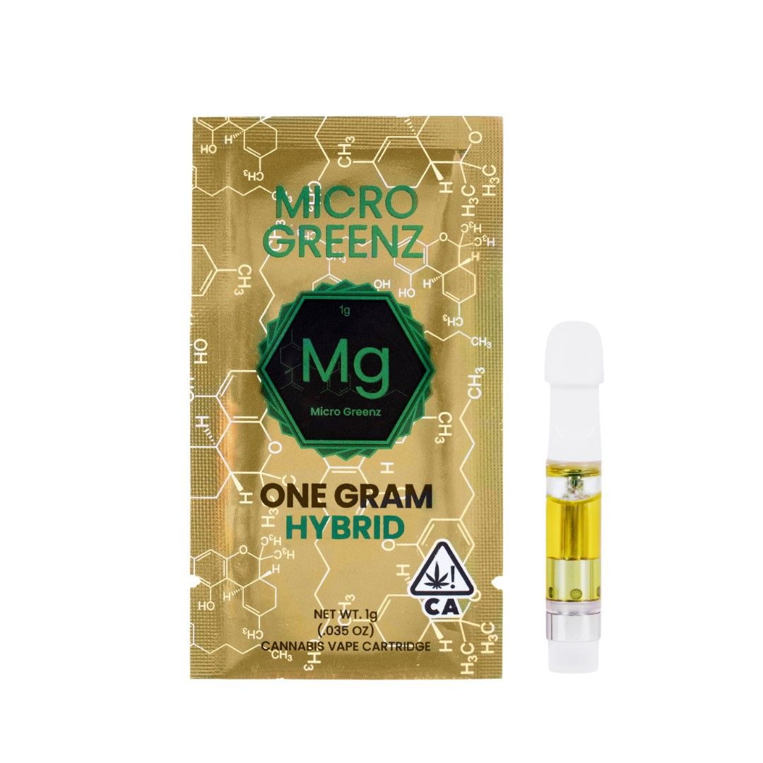 Micro Greenz Cartridge Zelato 1g at Kolas South Watt