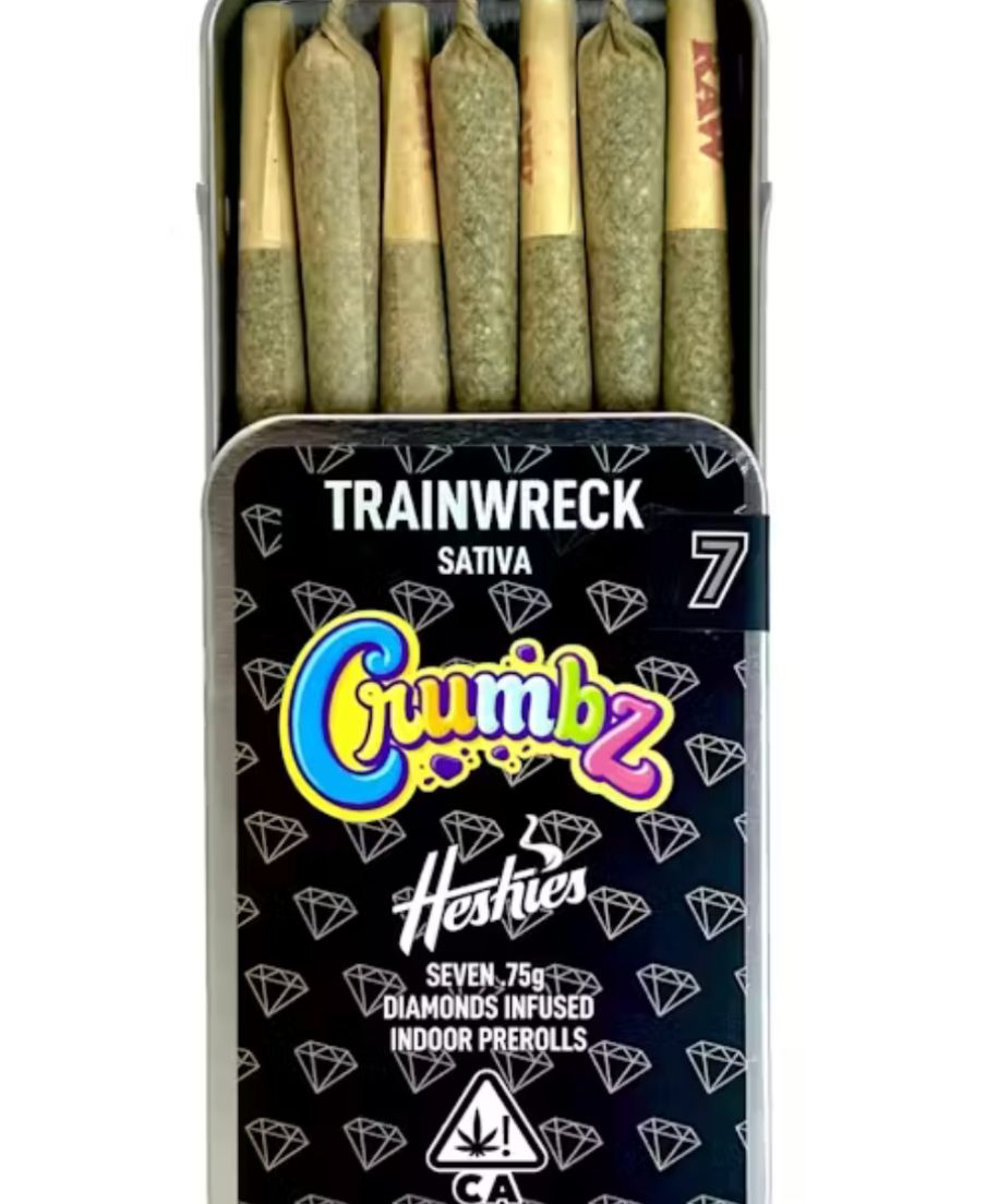 CRUMBZ - Infused Preroll 7 Pack (5.25g) - Trainwreck
