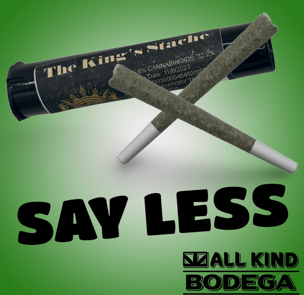 Say Less .5g Preroll 2 Pack (total weight 1g) (@thekingsstache)