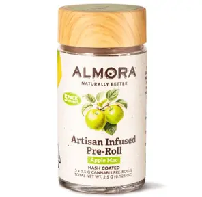 Apple Mac 5pk Artisan Infused Pre Rolls 2.5g 2.50 g
