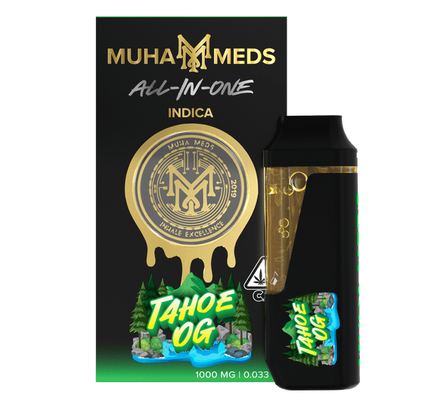 Muha | AIO Vape | 1g | Distillate | Tahoe OG