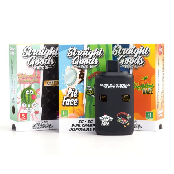 6g Straight Goods Disposable vape - Rainbow Belts (S) - Pink Champagne (H)