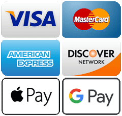 ***NOW ACCEPTING: Credit Card, Debit Card, Apple Pay & Google Pay!