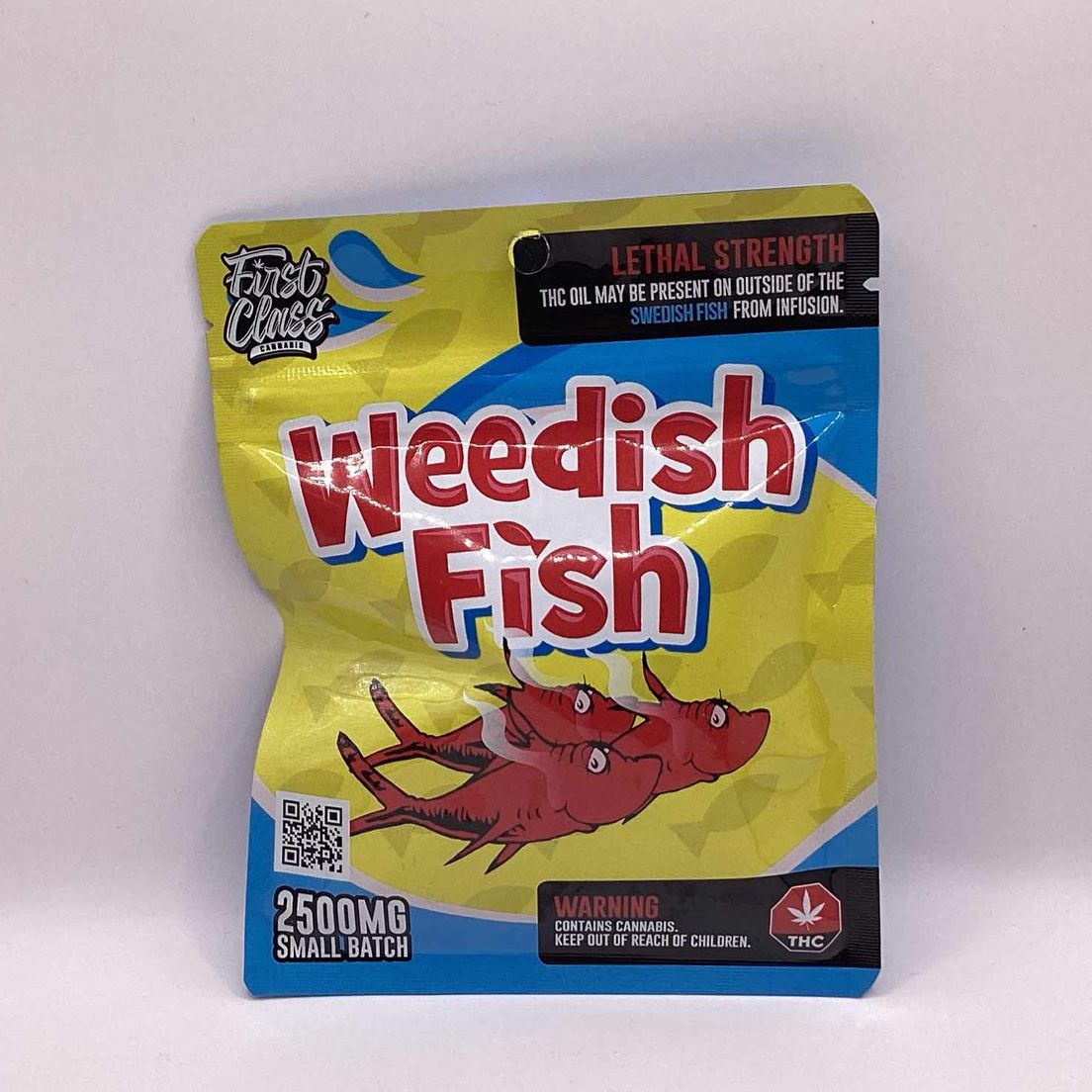 First Class - Edibles - Weedish Fish - 2500MG