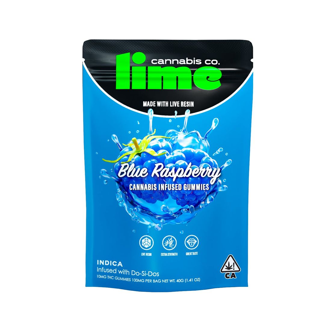 100mg Gummies | Blue Raspberry