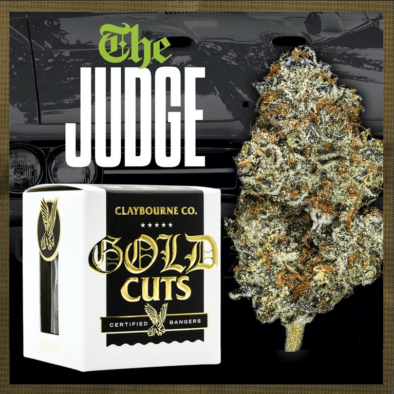 Claybourne Co. Gold Cuts - The Judge - 3.5G