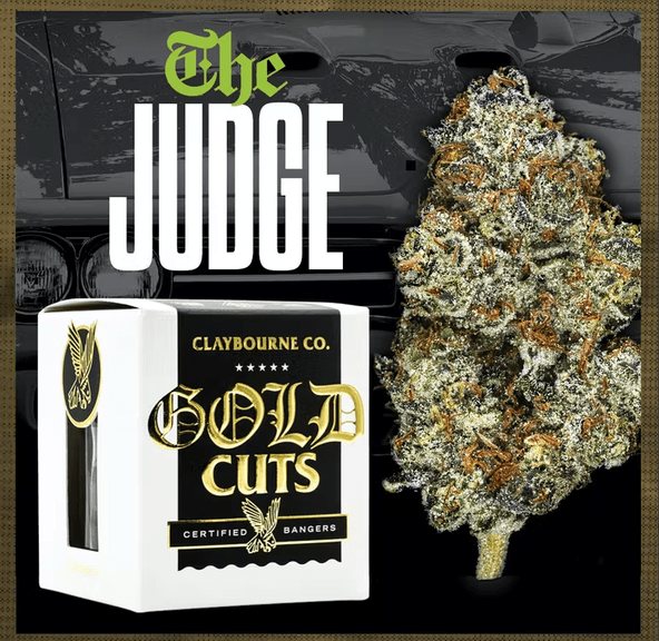 Claybourne Co. Gold Cuts - The Judge - 3.5G