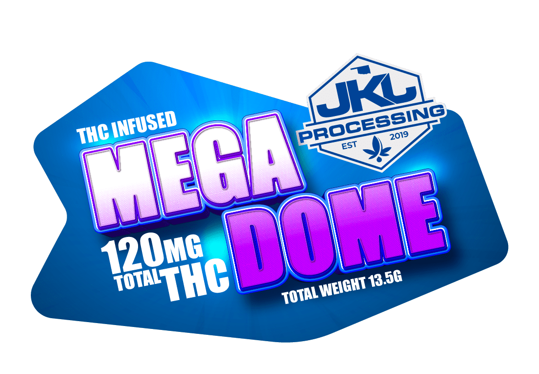 JKJ Mega Dome Gummies Singles 120mg