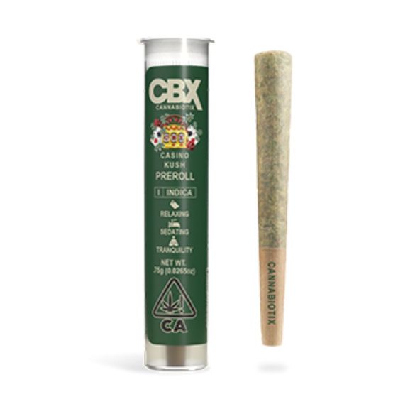 CBX - Casino Kush - .75g Pre-Roll