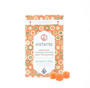 Elefante - Watermelon Vegan THC Gummies - 100MG
