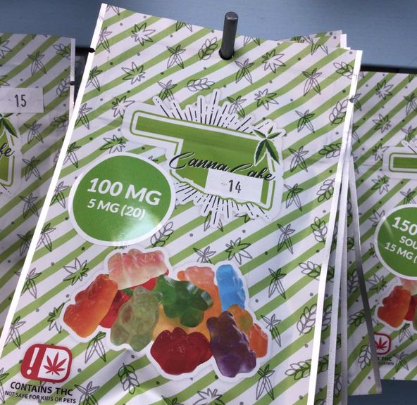 Canna Cafe 100mg Gummy Bear