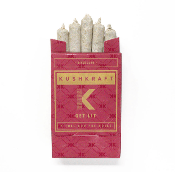 Tangerine Haze Sativa 5 x 0.6g Pre-Rolls by KushKraft