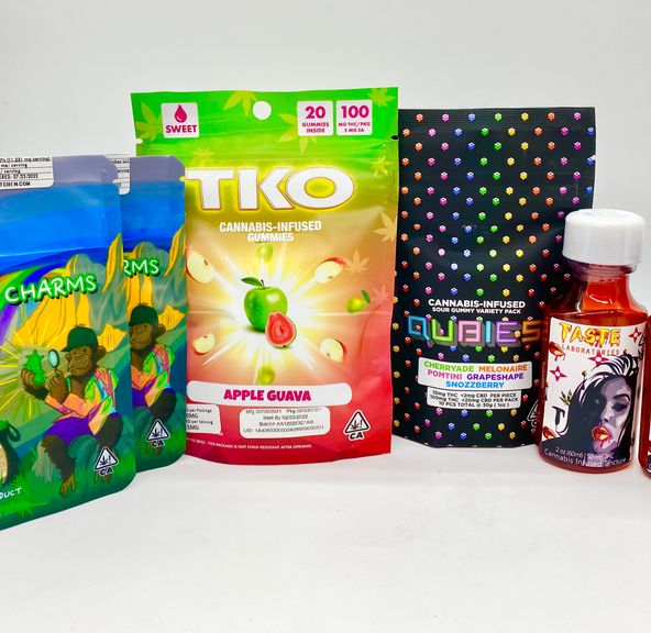 *Deal! $65 for 400mg THC Mix n' Match Any TKO, Qubies, Buddy Charms & Taste Edibles