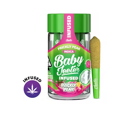 Jeeter - Baby Jeeter - Prickly Pear - Rosin Infused Prerolls - 5pk - 2.5g - Indca