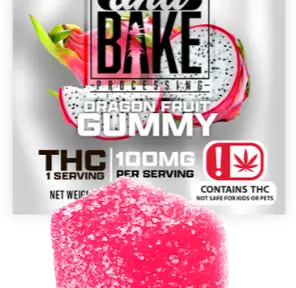 100mg Single Gummy- Dragon Fruit